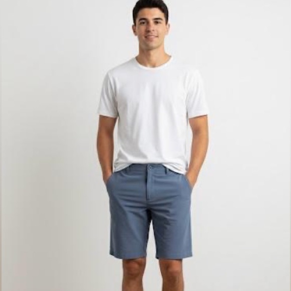 Hang Ten Men's Slate Blue Hybrid Shorts